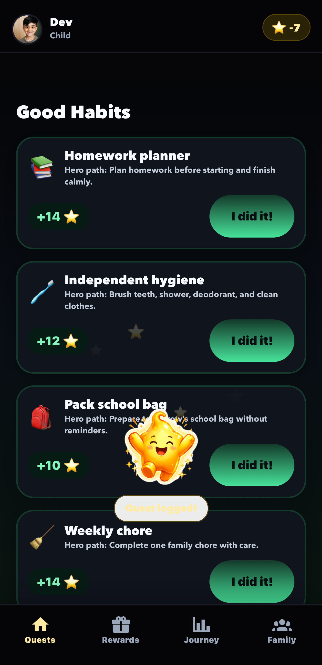 Daily Quests